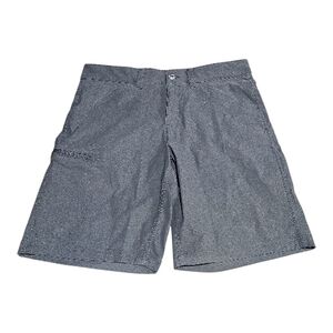 Eddie Bauer Men's Rainier 10" Tech Shorts, Active Stretch 5 Pockets/Gray Size 34